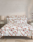 Fresia bed in scarlet