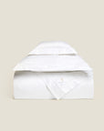 Ori Treccia white duvet cover stack