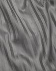 Raso Rigato duvet cover texture in charcoal
