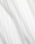 Raso Rigato duvet cover texture in white
