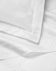 Ori Treccia flat sheet and sham in white