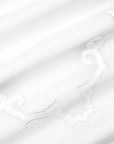 Marrakesh white/white duvet cover texture