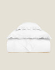 Marrakesh white/white duvet cover stack