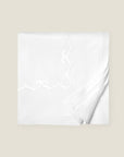 Marrakesh pique white/white blanket cover