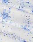 M'ama Non M'ama bedding texture in medium blue