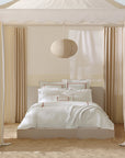 Treccia bed white/orange