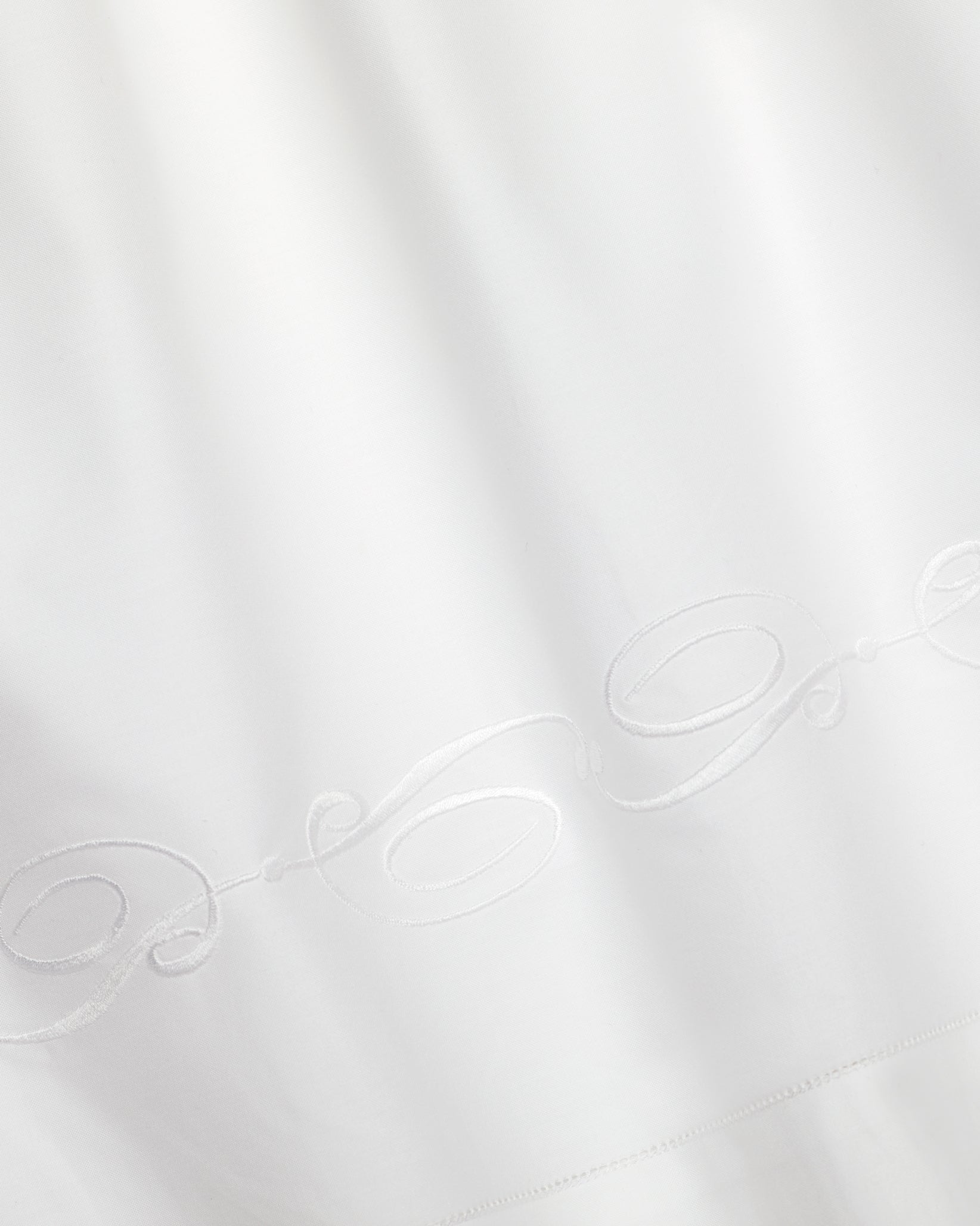 Icona bedding in white/white texture