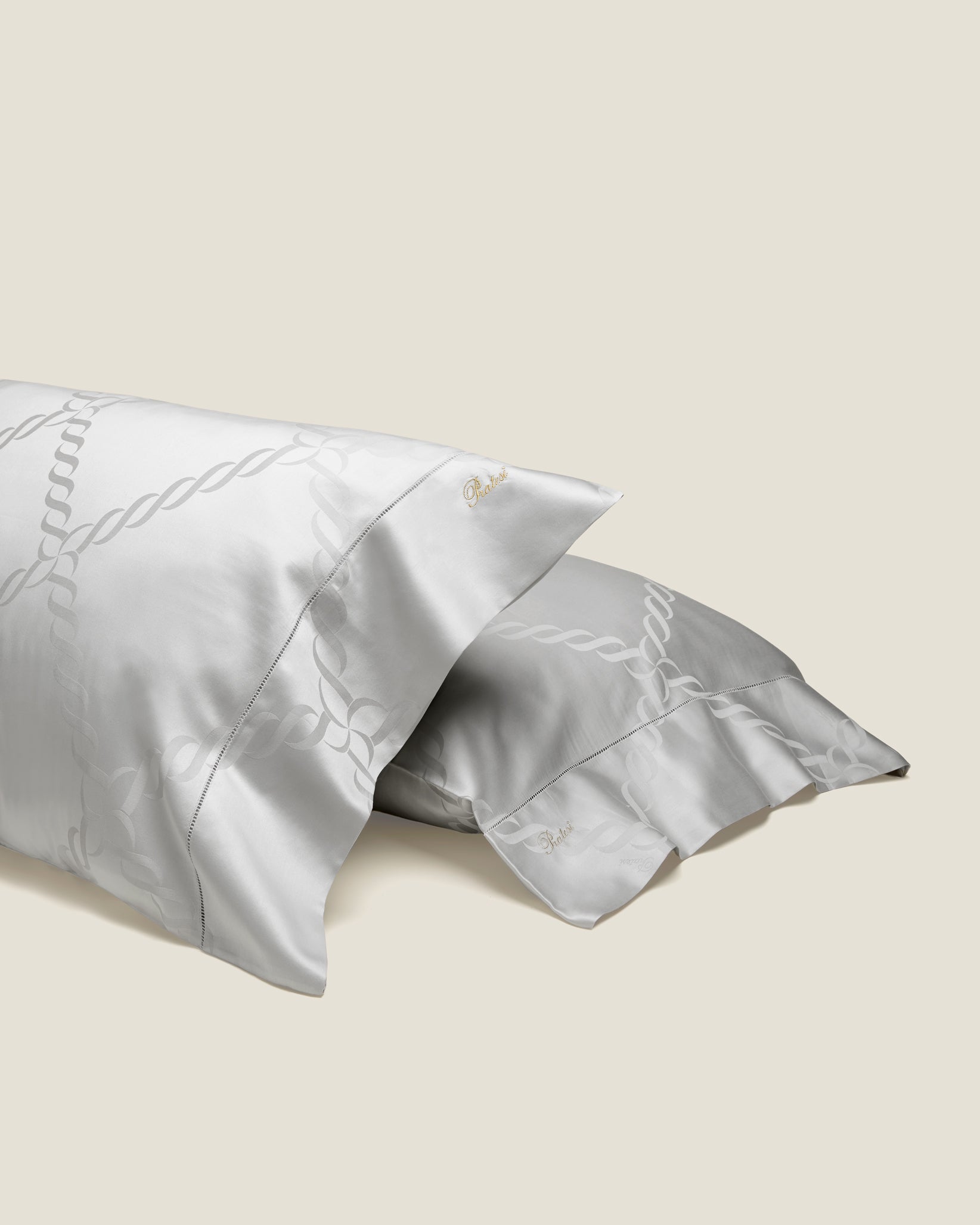 Sterling Ori Treccia pillowcase pair