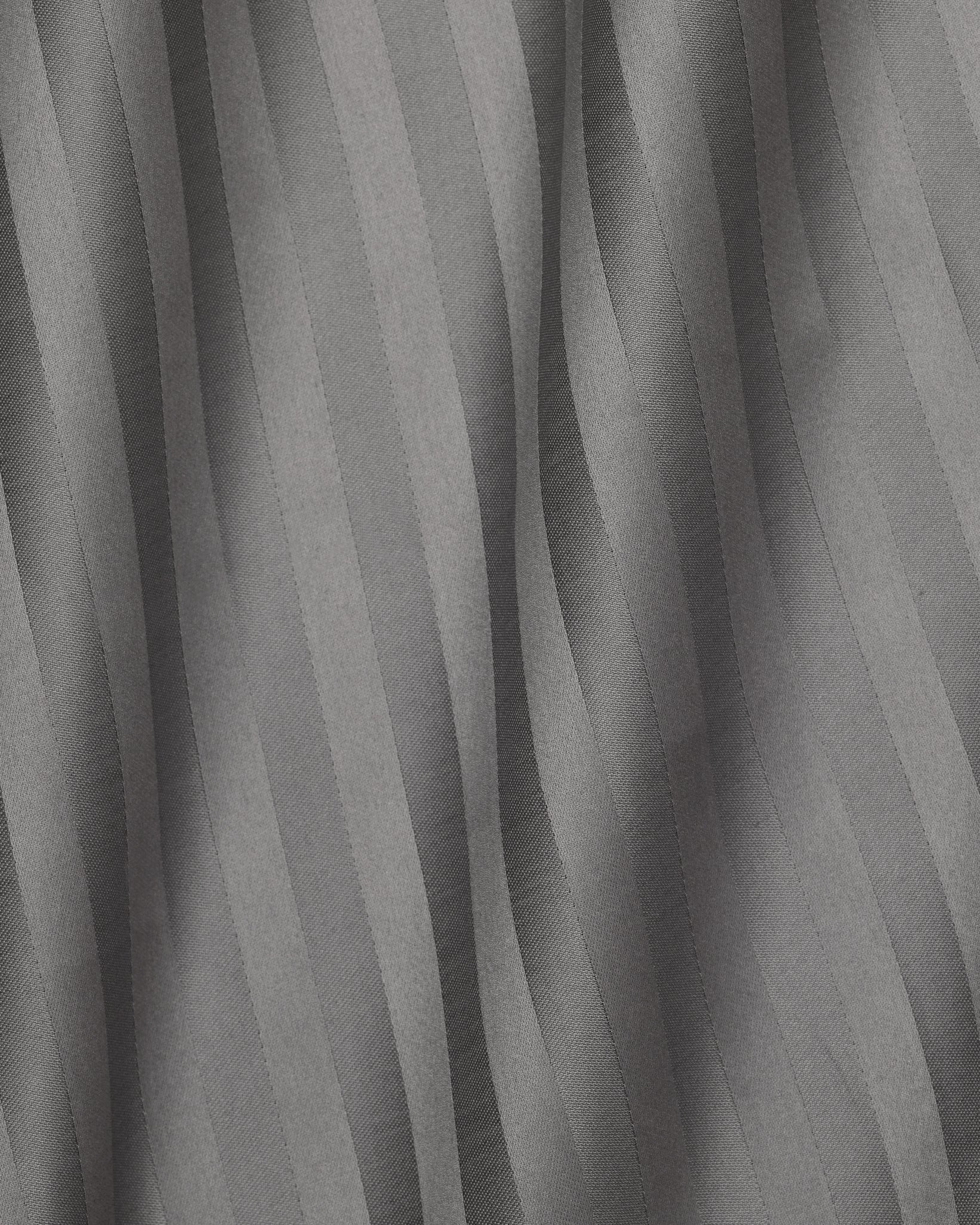 Raso Rigato bedding texture in charcoal