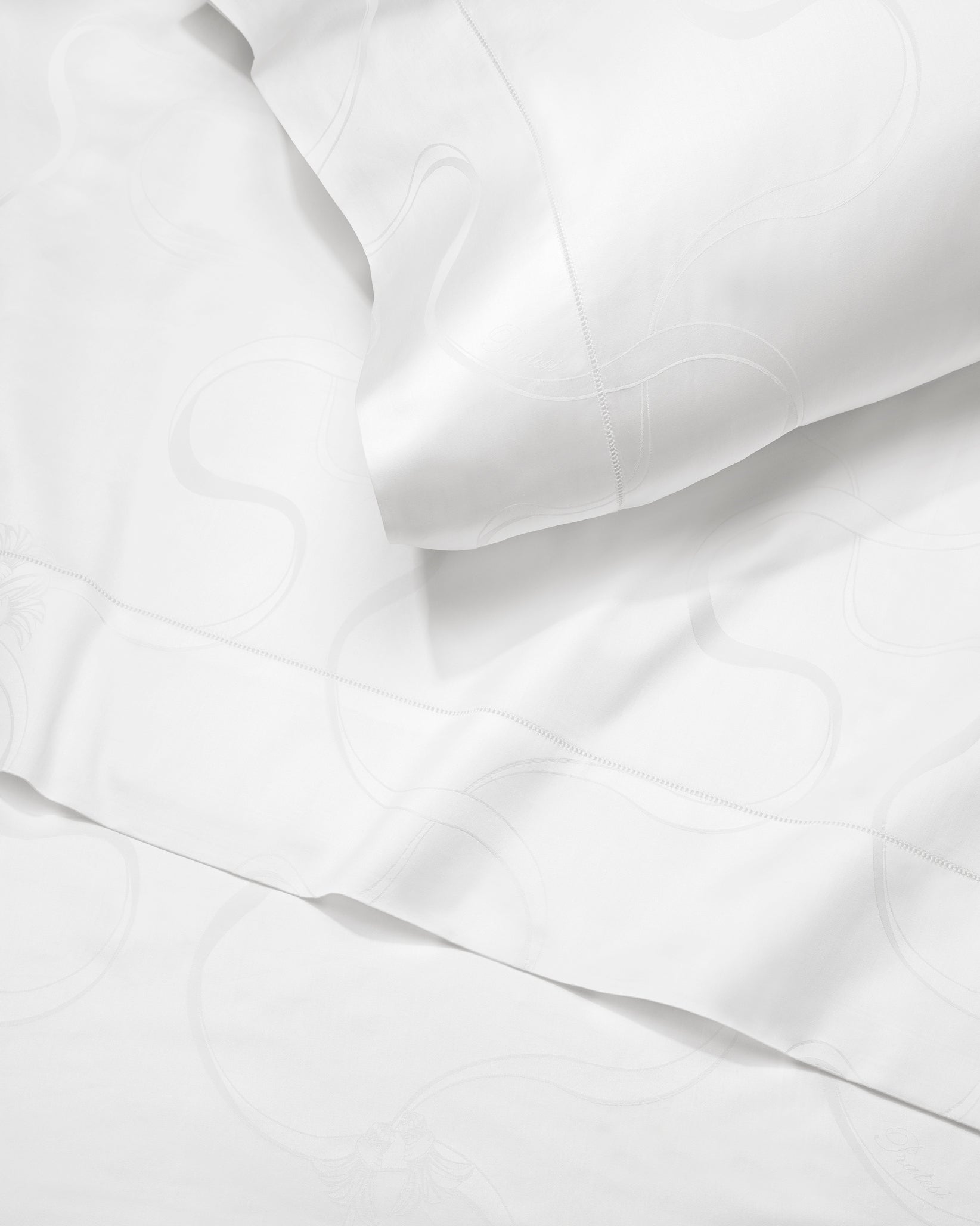 Vittoria pillowcase and flat sheet