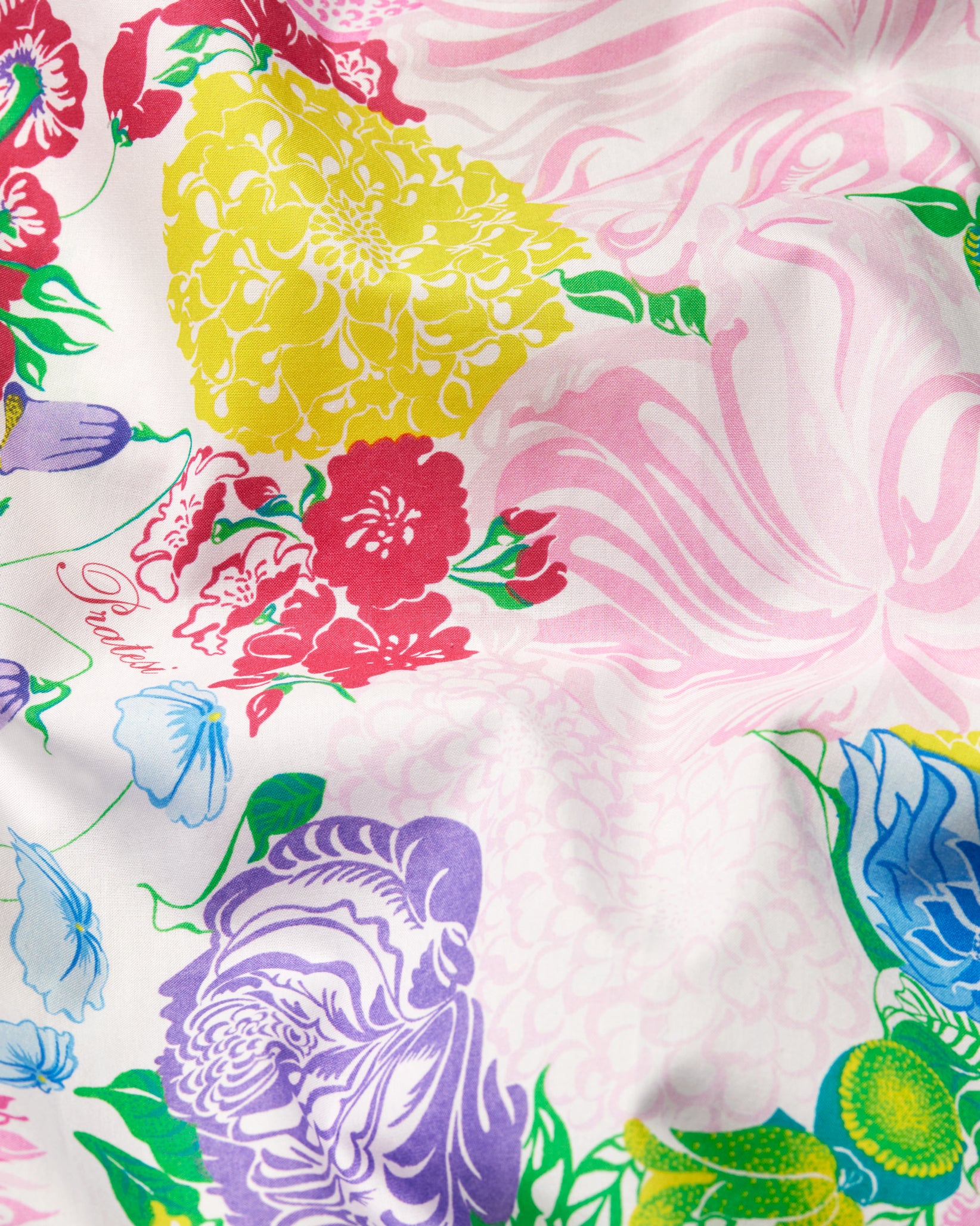 Millefiori fitted bottom sheet texture