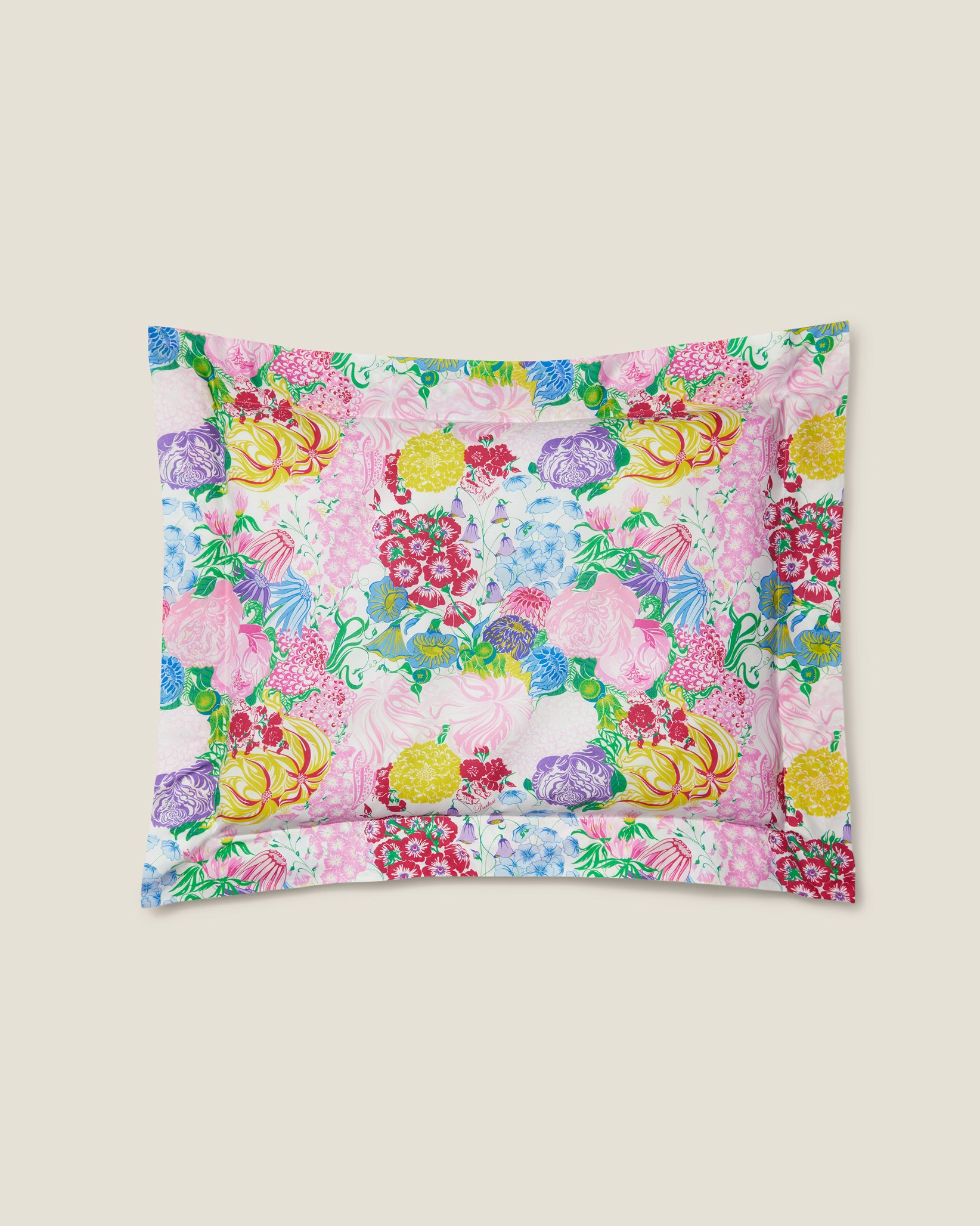 Millefiori standard sham