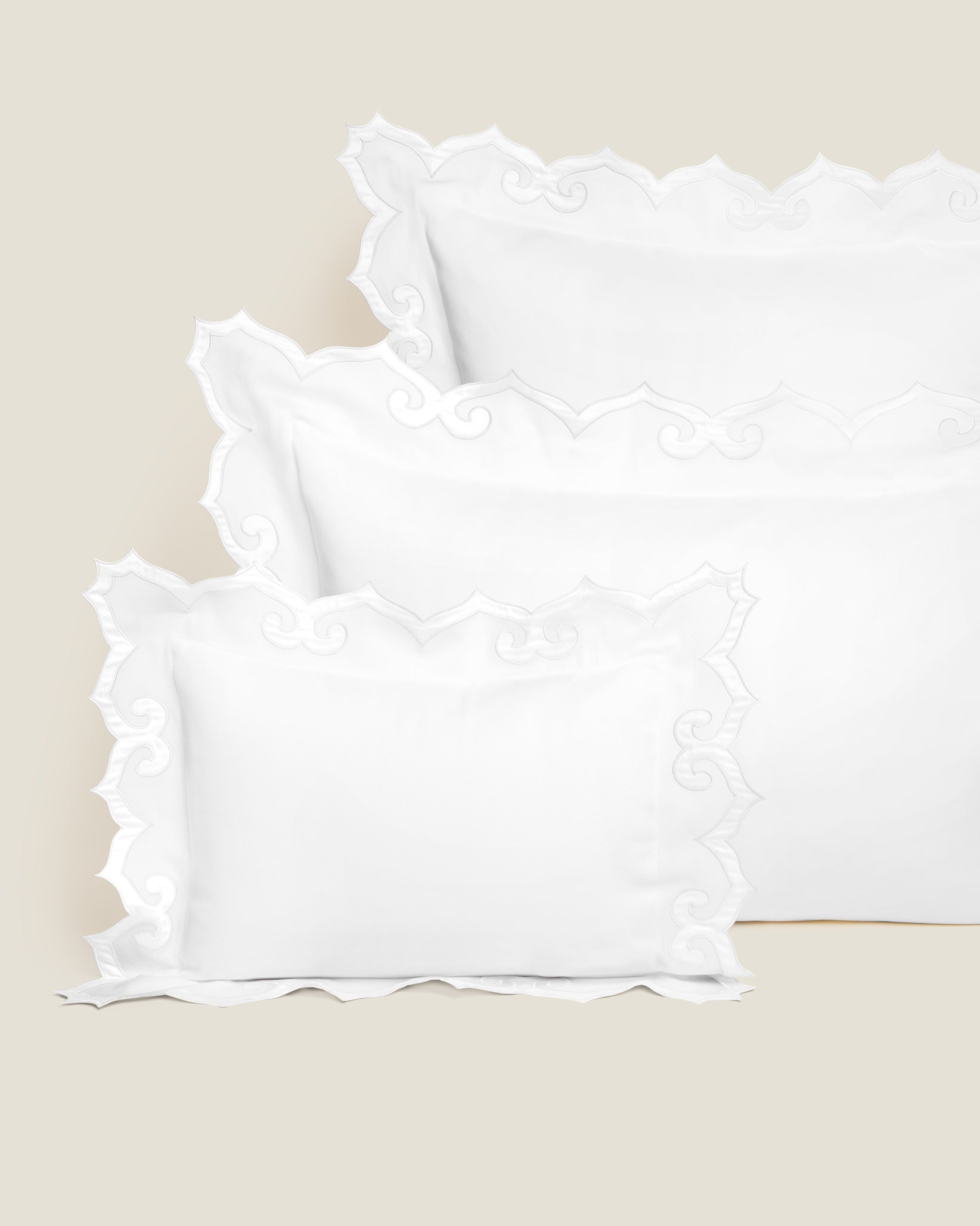 Marrakesh piquet sham white/white