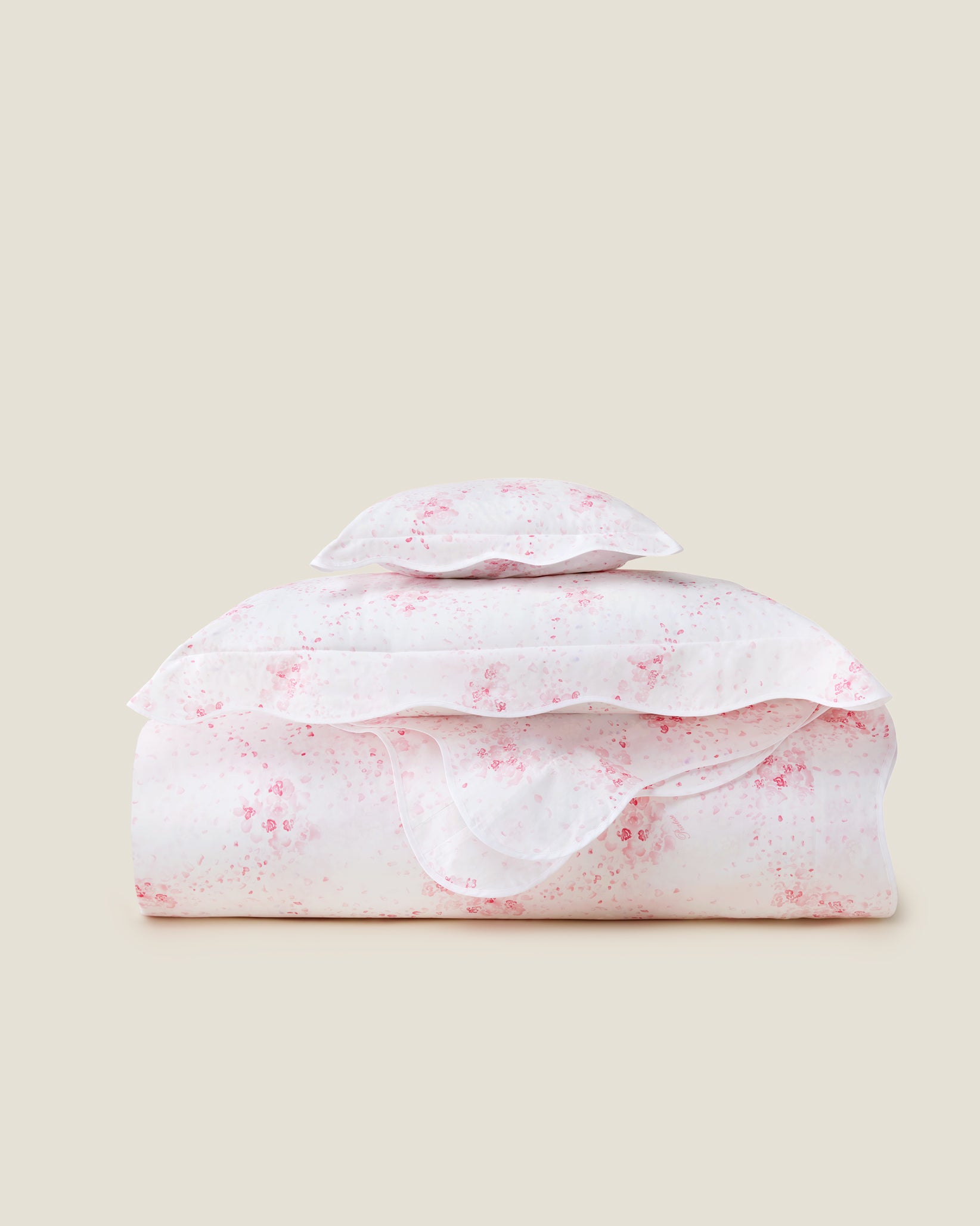 M'ama non M'ama duvet cover stack in pink