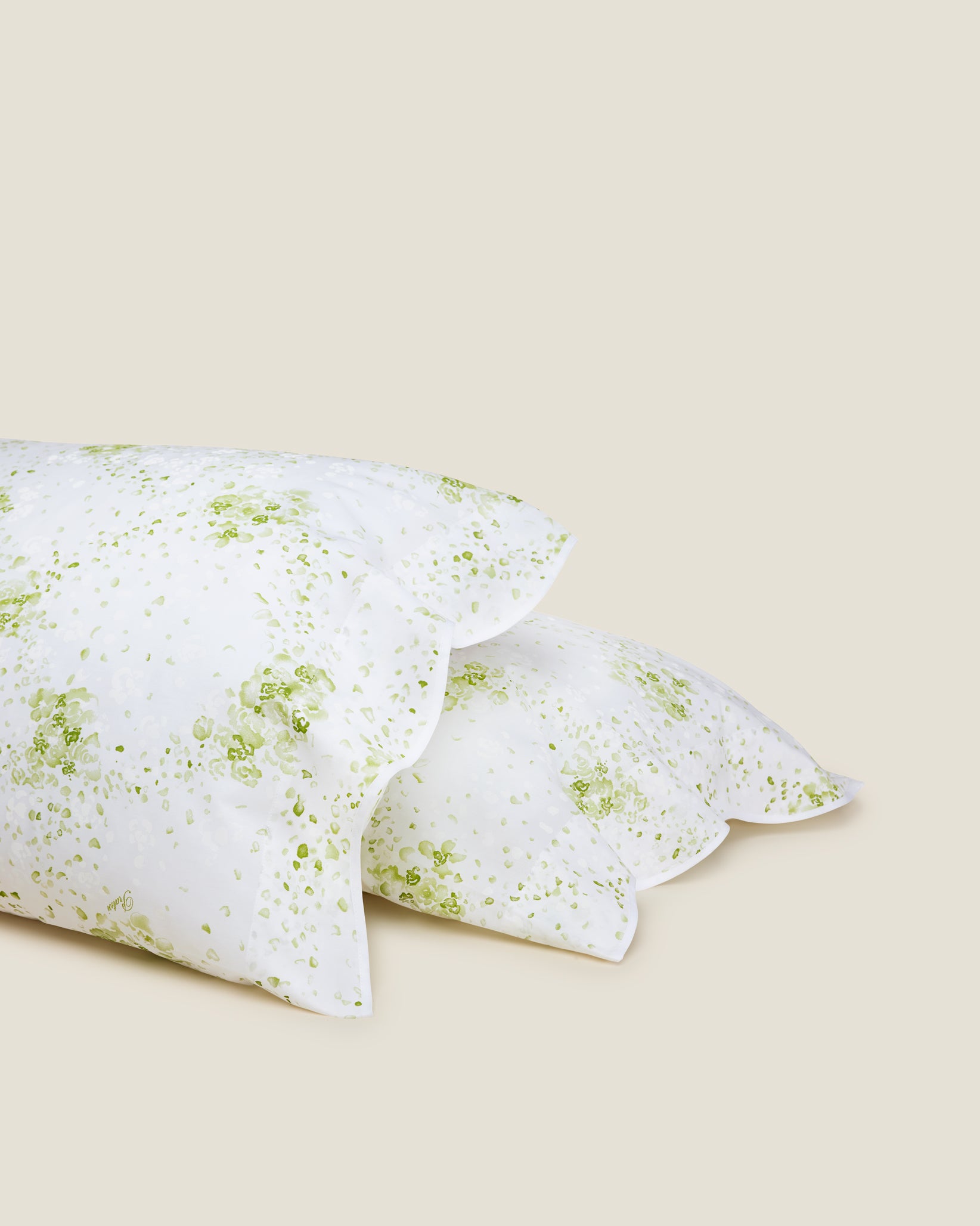 M'ama non M'ama pillowcase pair in fern